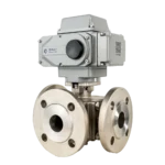 Electric FlangeThree Way Ball Valve1