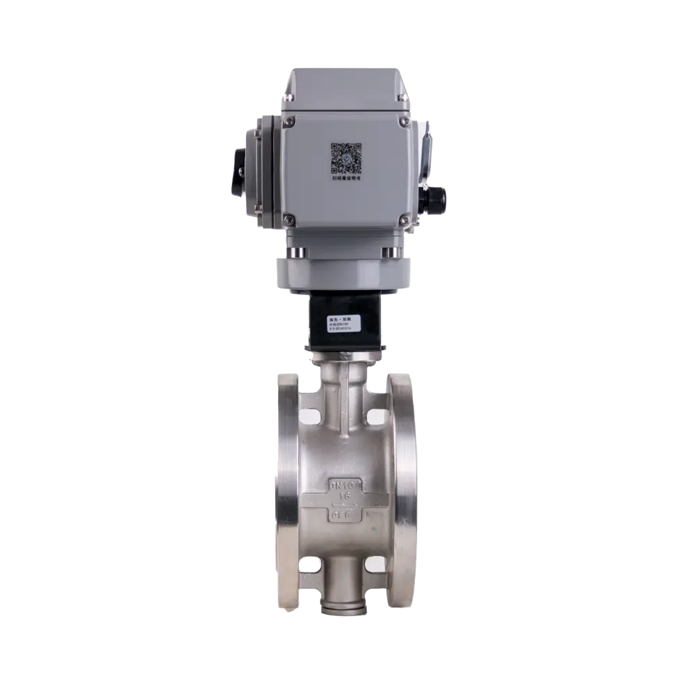 Electric Hard Seal Butterfly Valve 4 Electric Hard Seal Butterfly Valve2