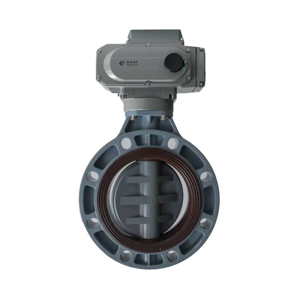 Electric Plastic Anti‑corrosion Butterfly Valve 2 Electric Plastic Anti‑corrosion Butterfly Valve 4