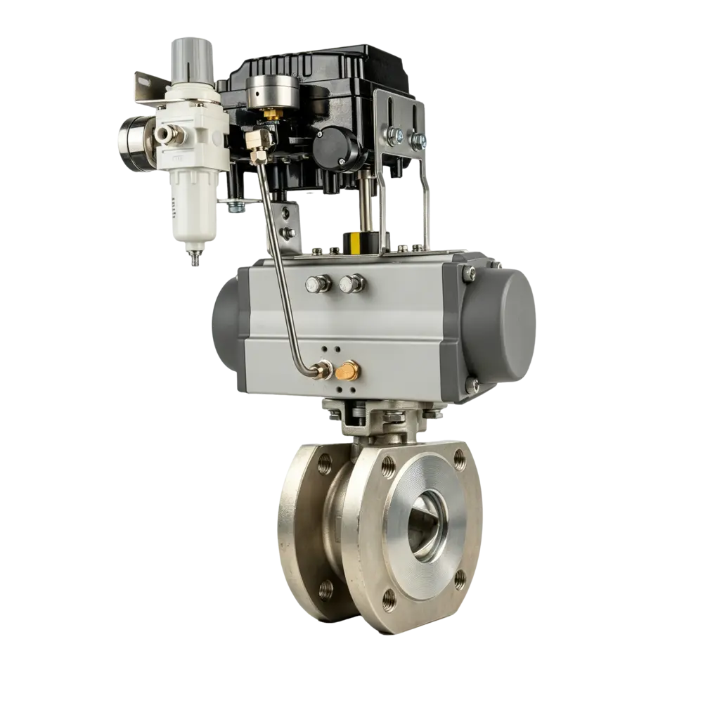 Products 5 Pneumatic V port Control Valve