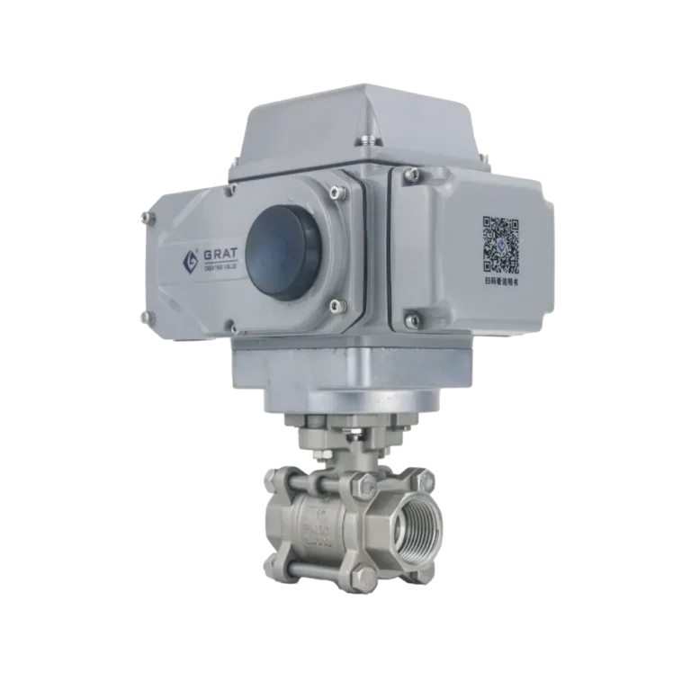 Electric Internal Thread Ball Valve2