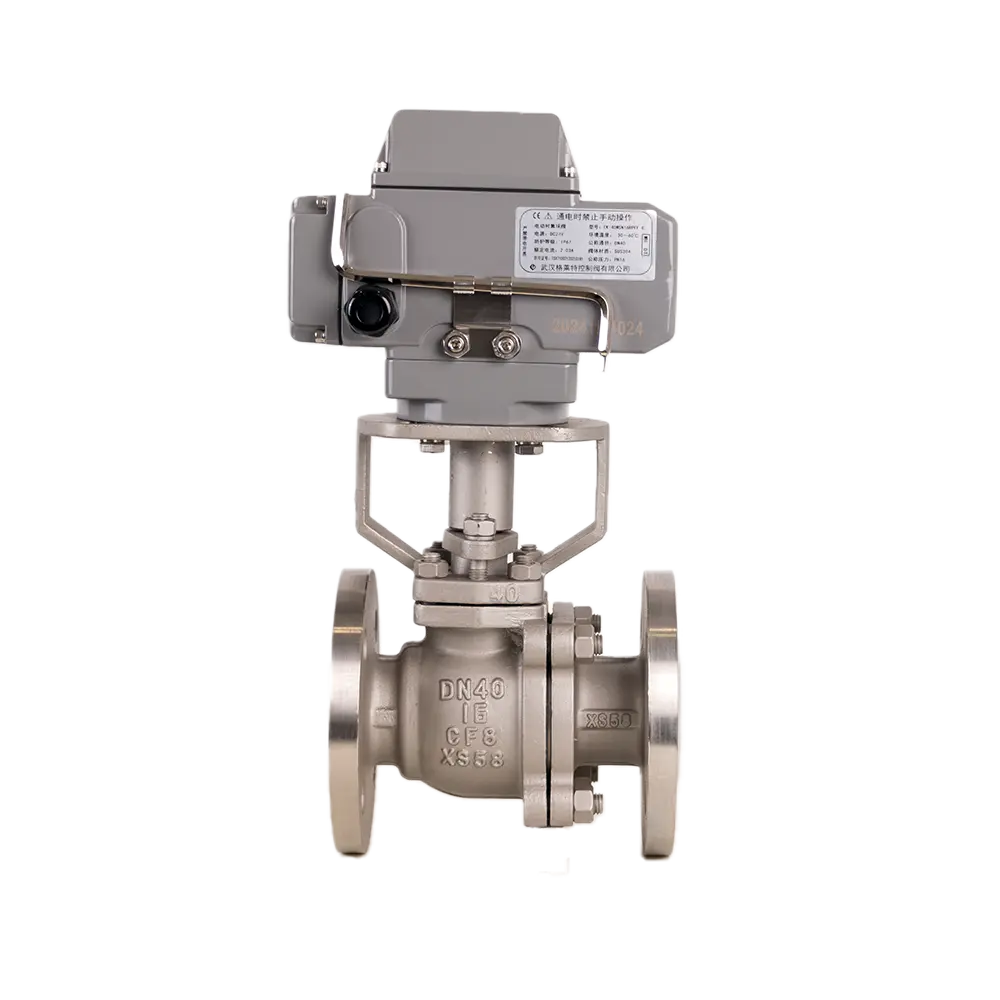 Electric PTFE-Lined Ball Valve 4 Electric PTFE Lined Ball Valve1