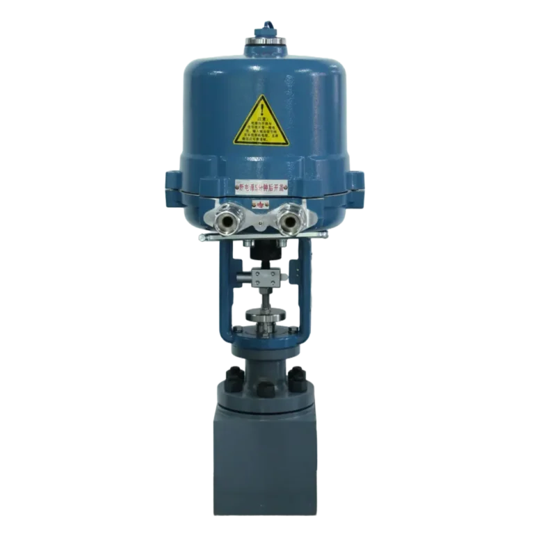 Electric single seated control valve 2