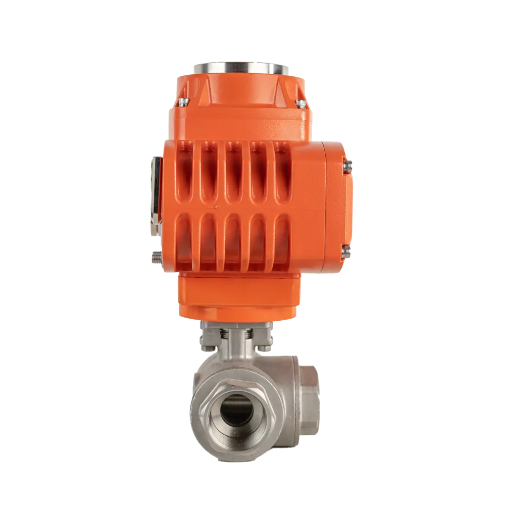 Explosion-proof Electric Three Way Ball Valve 6 Explosion proof Electric Female Thread Three way Ball Valve2