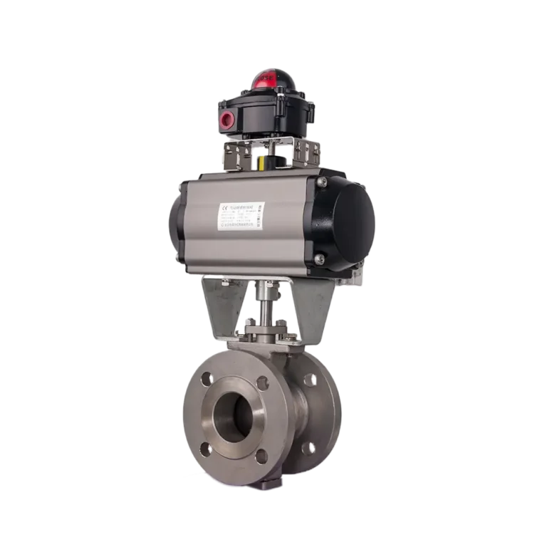 Pneumatic Hard Sealed Ball Valve3