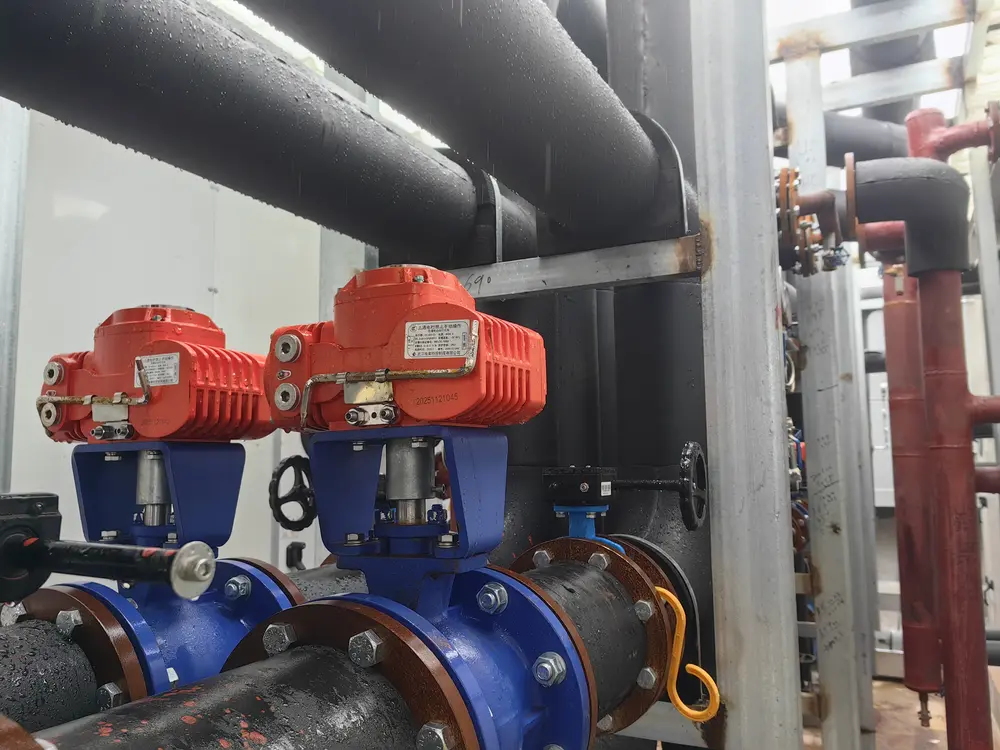 Application of Explosion-proof Electric Fixed Ball V-port Control Valve in Central Air Conditioning Return Water System 4 Application of Explosion proof Electric Fixed Ball V port Control Valve in Central Air Conditioning Return Water System 2