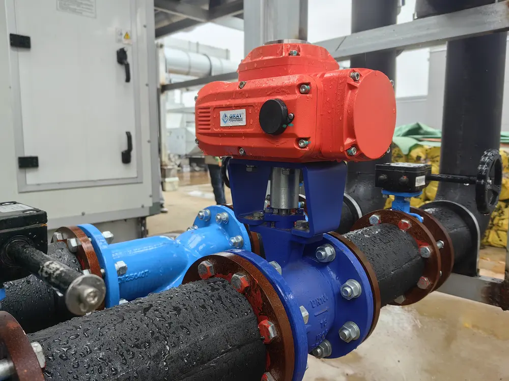 Application of Explosion-proof Electric Fixed Ball V-port Control Valve in Central Air Conditioning Return Water System 2 Application of Explosion proof Electric Fixed Ball V port Control Valve in Central Air Conditioning Return Water System 3