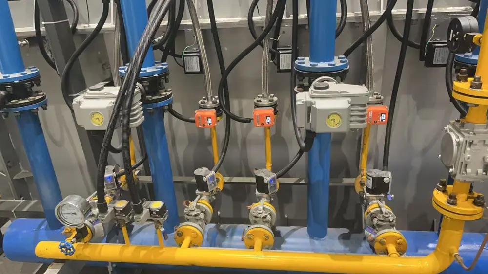Application of IoT Ultra-short Flange Ball Valve in Ignition Devices of Burner Industry 1 Application of IoT Ultra short Flange Ball Valve in Ignition Devices of Burner Industry 1