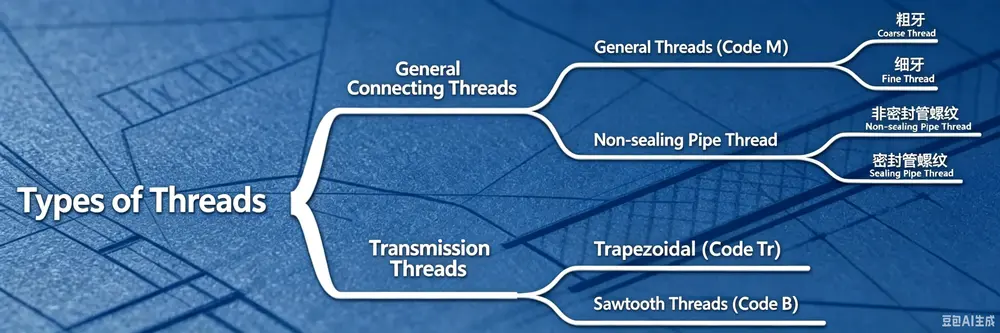 Detailed Classification and Illustration of Threads 6 Detailed Illustration 9