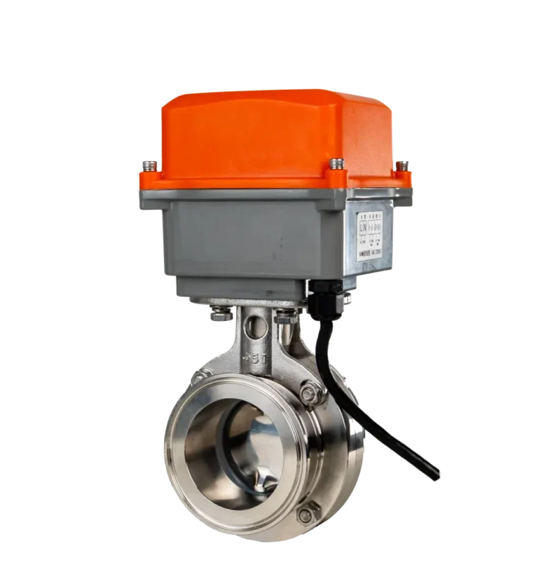 IoT Clamp Electric Butterfly Valve 1