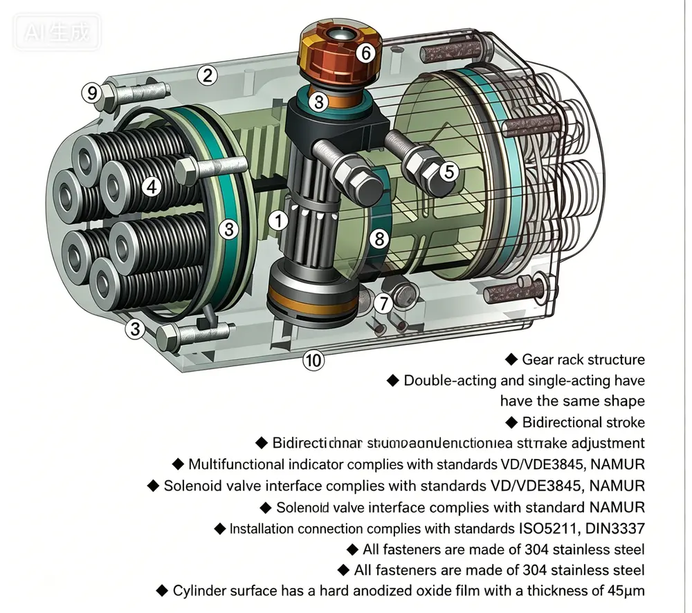 Working Principle and Regulation Function Detailed Explanation of Pneumatic Valves 4 Pneumatic Valve 1