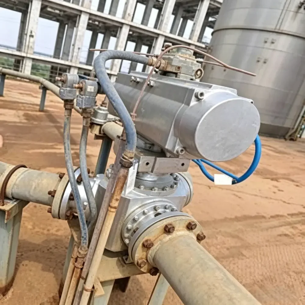 Application of Y-type Pneumatic Three-Way Ball Valves in the Chemical Industry 4 Y type Pneumatic Three Way Ball Valve 1 edited