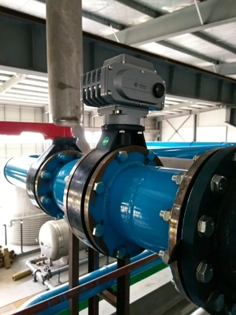 Cases 1 Electric CPVC Plastic Butterfly Valve 2