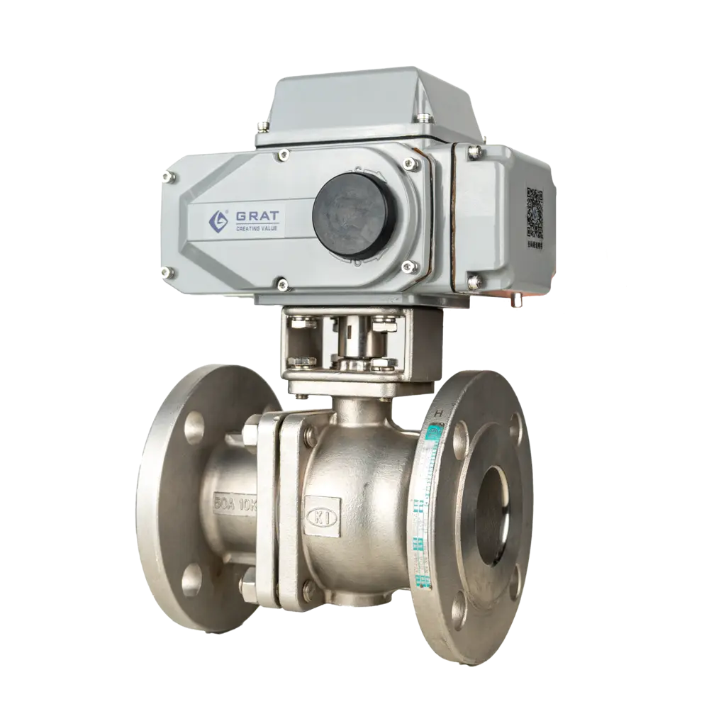 Electric Flange Ball Valve