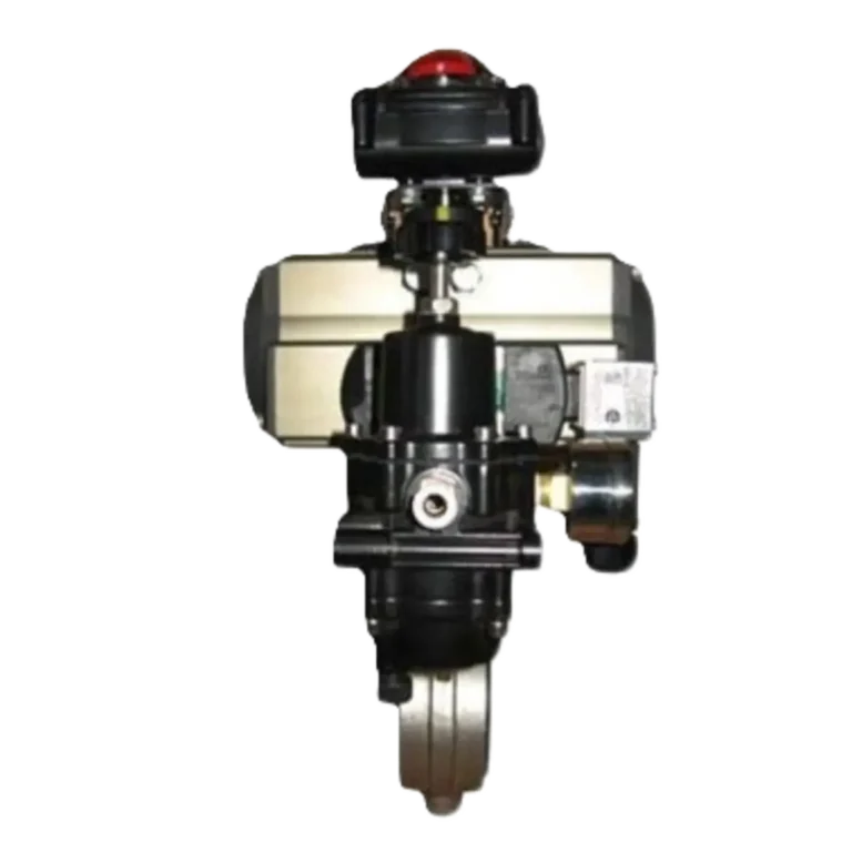 Explosion Proof Stainless Steel Pneumatic Butterfly Valve