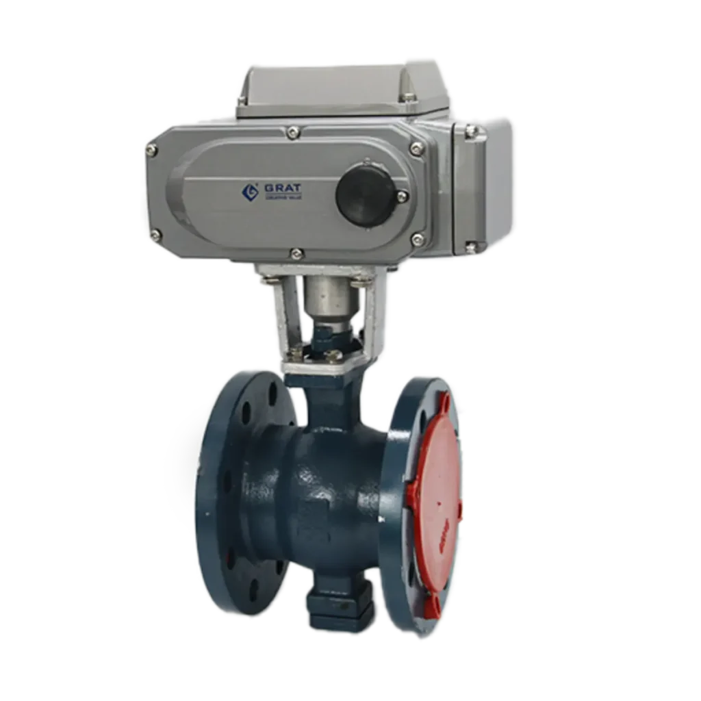 Products 6 Flanged Electric Ball Valve