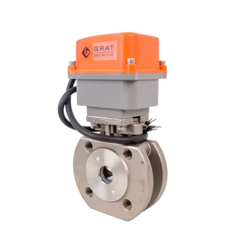 IoT Short Flange Regulating Ball Valve 1