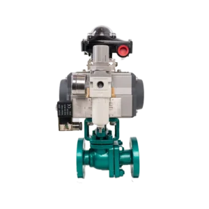PTFE-Lined Pneumatic Ball Valve