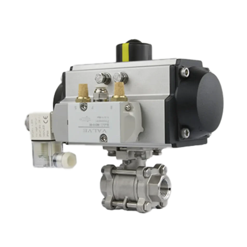 Pneumatic Internal Thread Ball Valve