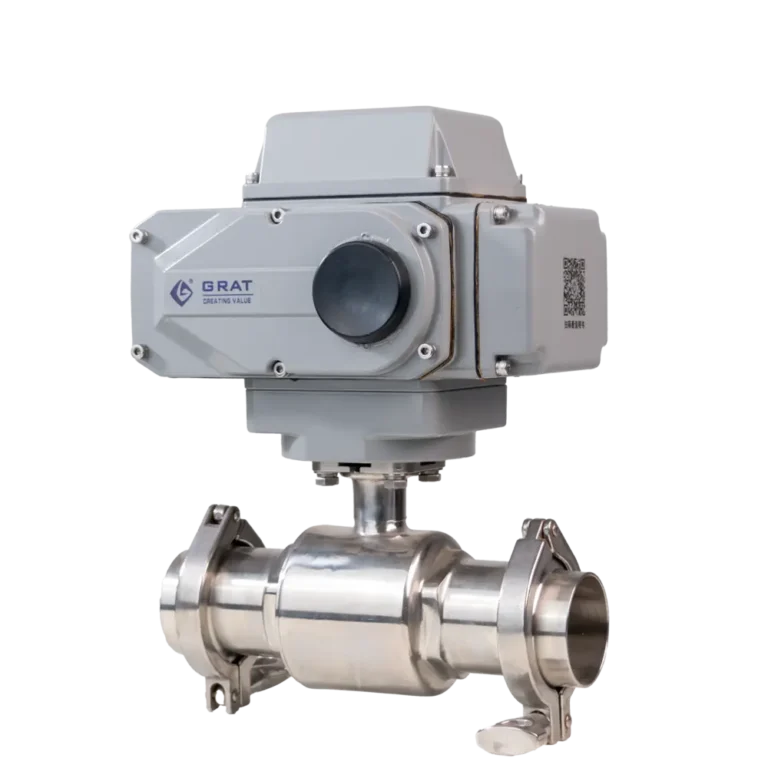 Sanitary Clamped Electric Ball Valve
