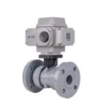 UPVC Electric Flanged Ball Valve