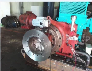 GRAT guide vane mortor used in burner damper